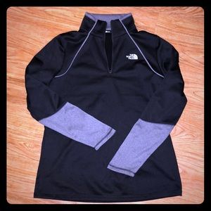 The North Face quarter zip pullover.